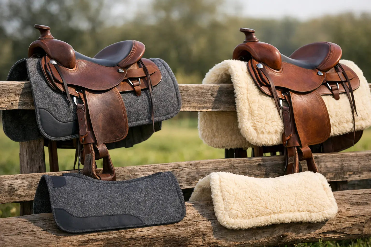 Felt Saddle Pad vs Wool: Which Rides Better?