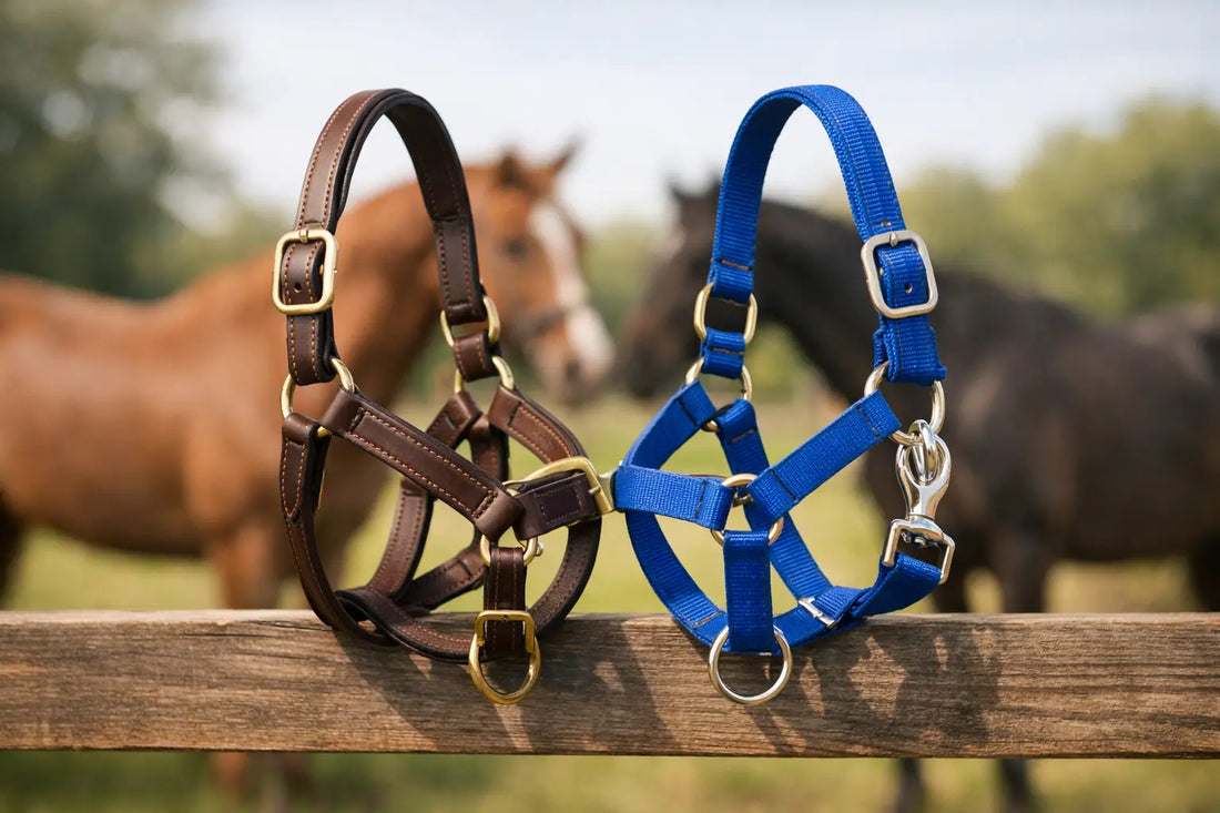 Halter Leather or Nylon: Which Is Right?