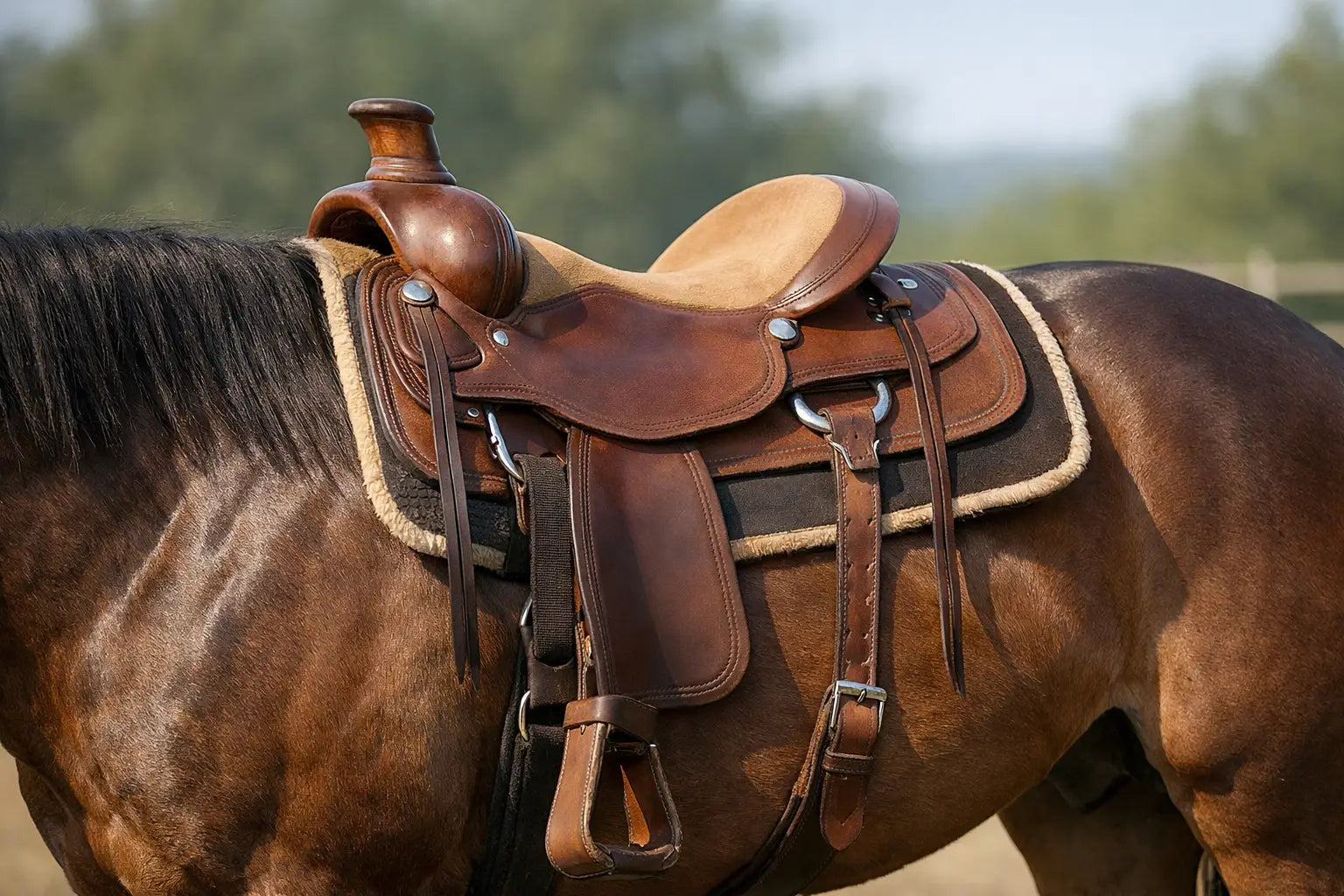 Western Saddle Fit Example: What Good Fit Looks Like