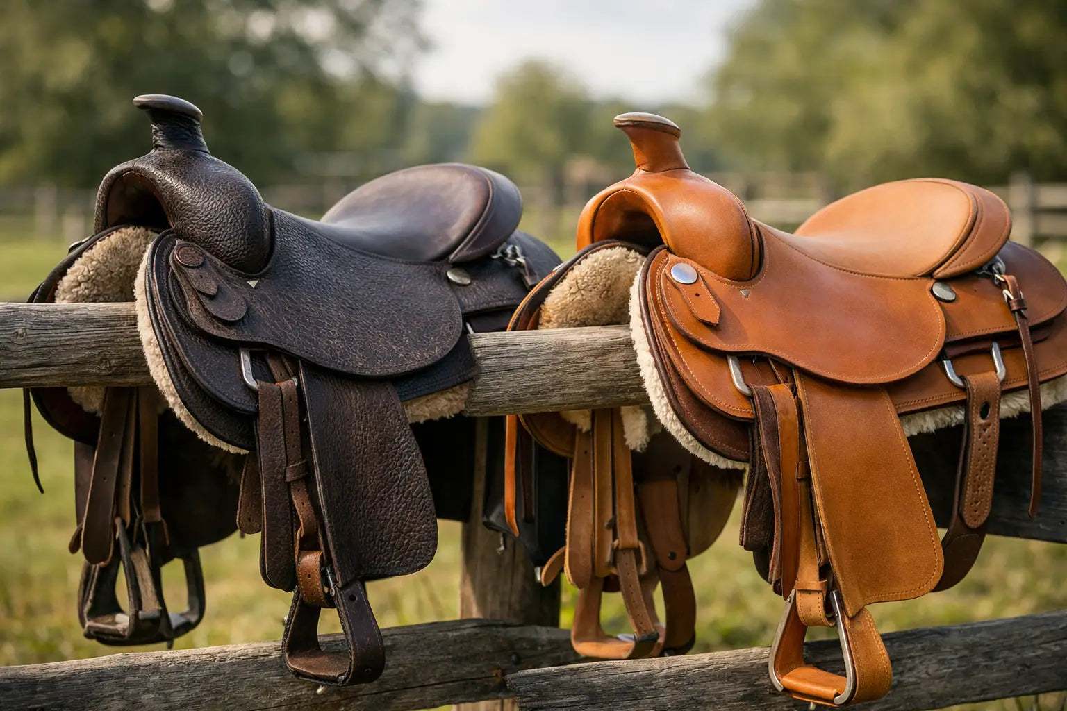Buffalo Leather vs Cowhide for Saddles