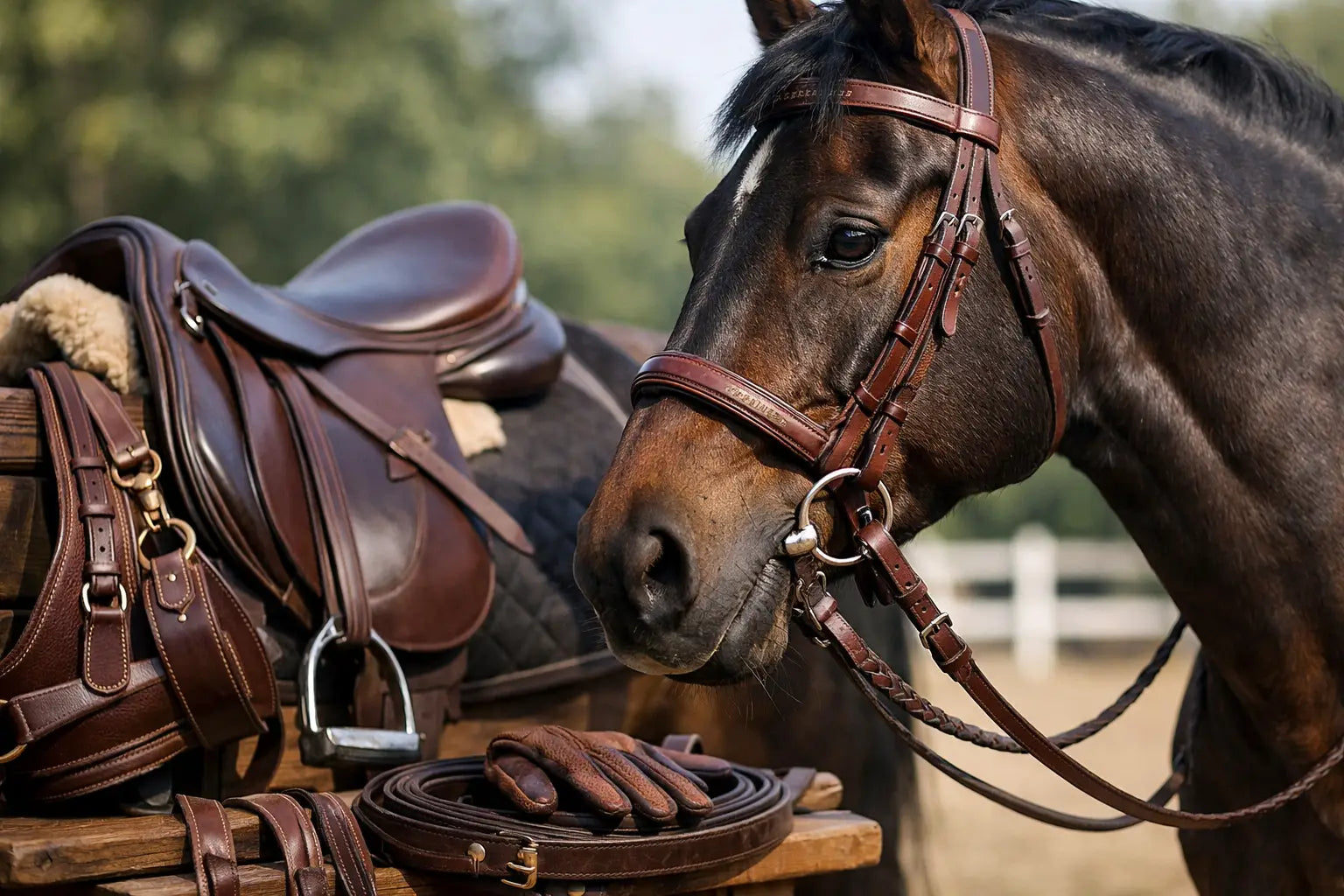 Buffalo Leather Horse Tack Worth Buying