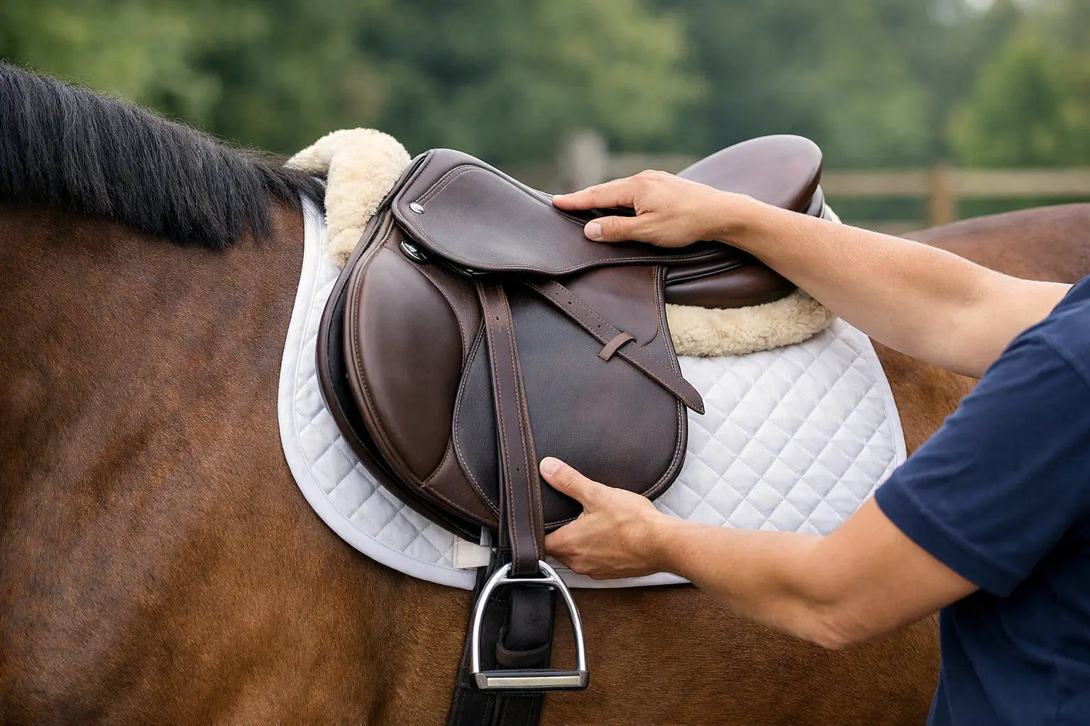 How to Fit English Saddle the Right Way