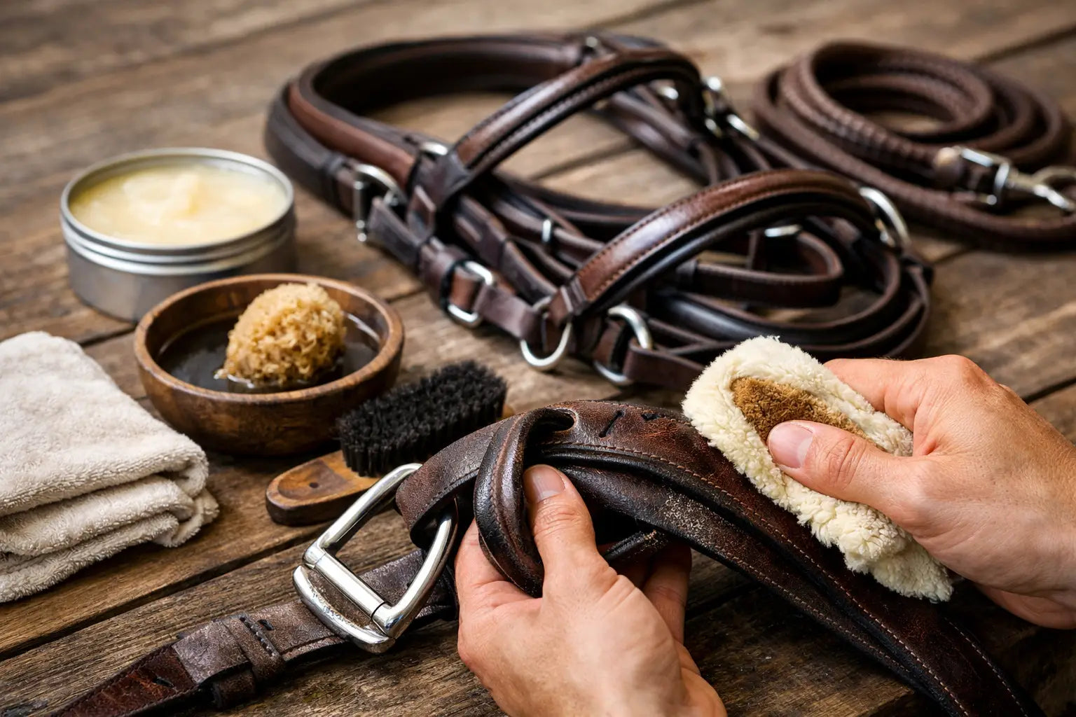 How to Clean Buffalo Leather Tack Right