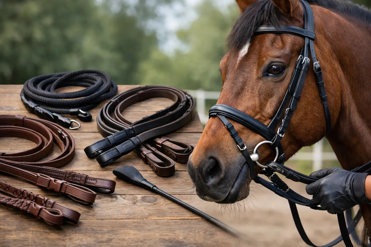 Horse Reins Types Explained Clearly