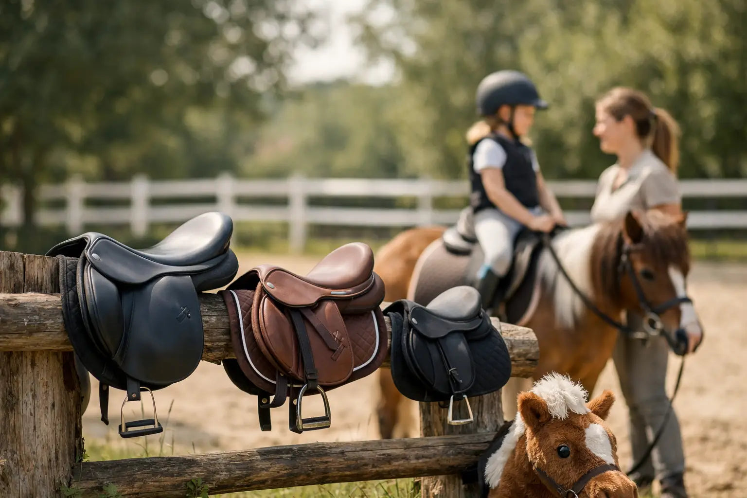 Children's Horse Saddle Size Guide