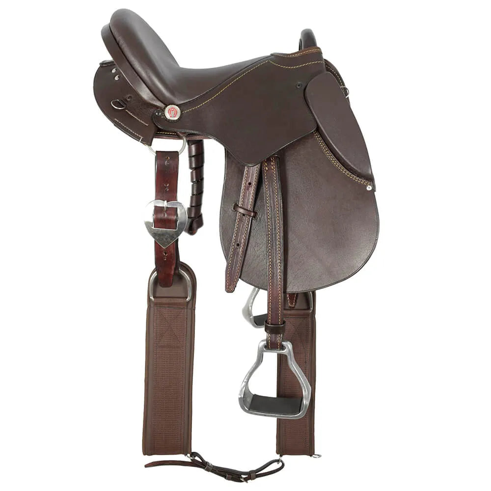 Australian Pro Show Saddle - Brown (AS04005)