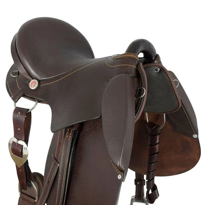 Australian Pro Show Saddle - Brown (AS04005)