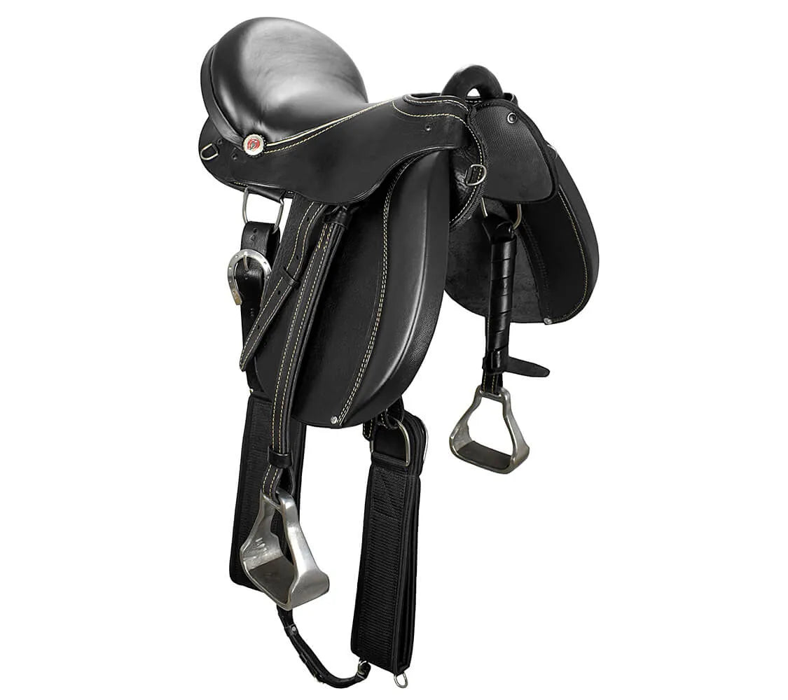 Premium Show Australian Saddle - Black Color