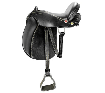 Premium Show Australian Saddle - Black Color (AS04011)