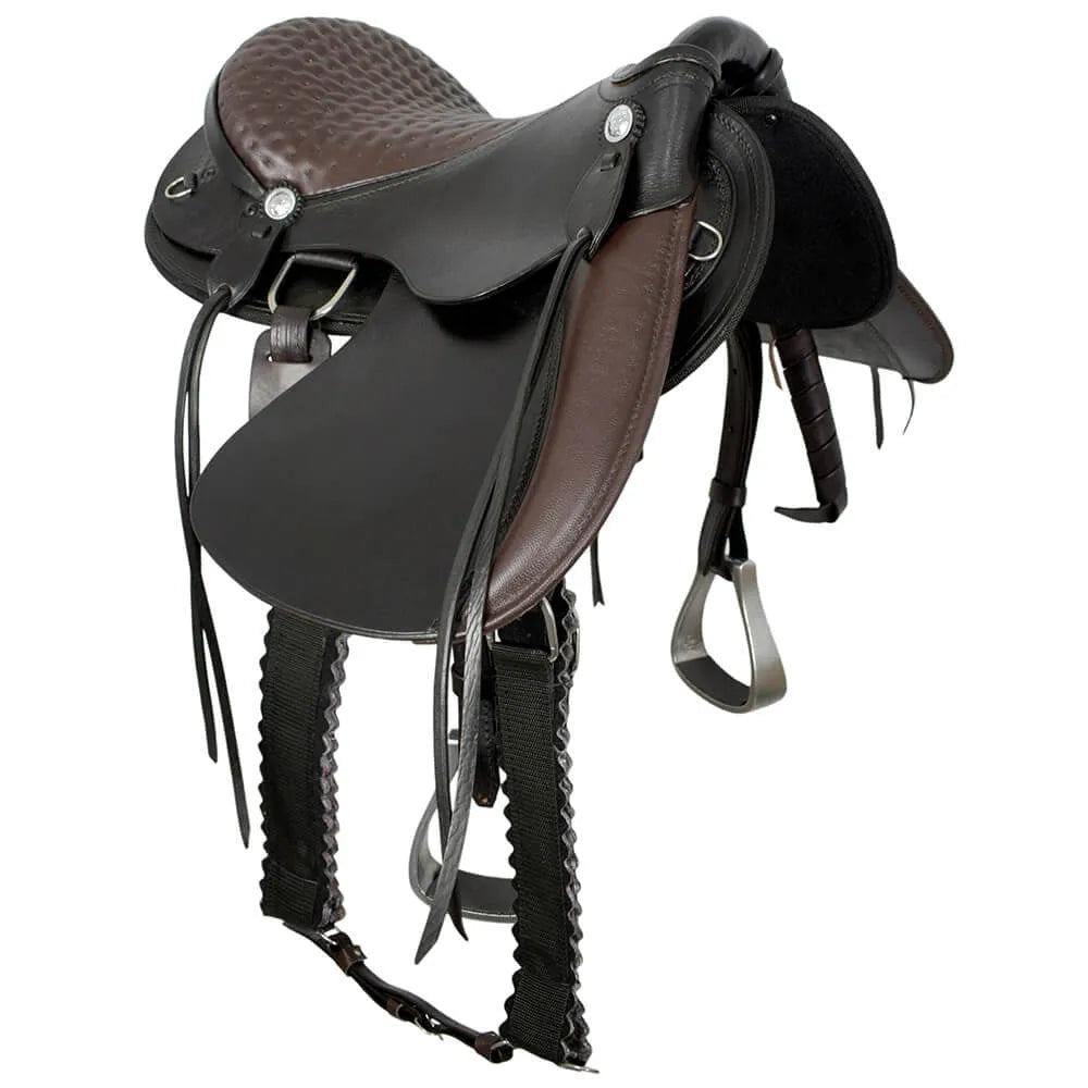 Australian Saddle with Flap - Brown
