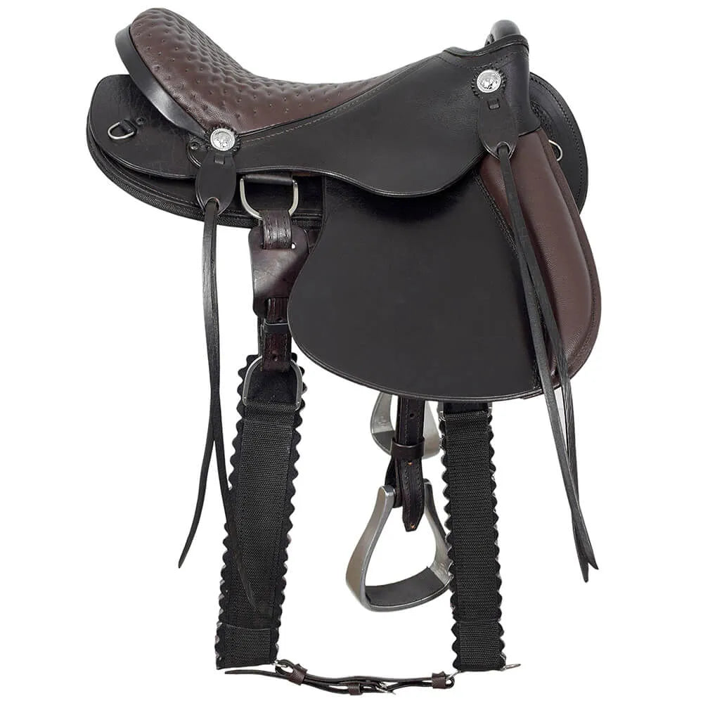 Australian Saddle with Flap - Brown