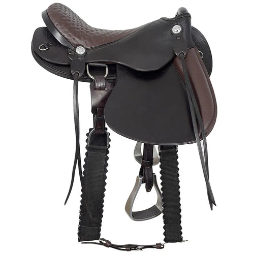 Australian Saddle with Flap - Brown