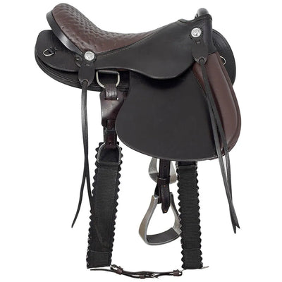 Australian Saddle with Flap - Brown (AS4024)