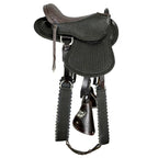 Trail Riding Australian Saddle Children's 12" - color Brown