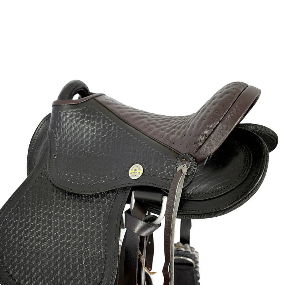 Trail Riding Australian Saddle Children's 12" - color Brown