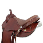 Trail Riding Western Saddle San Roque 18" Havana