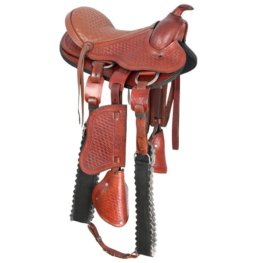 Children's Western Saddle - Havana