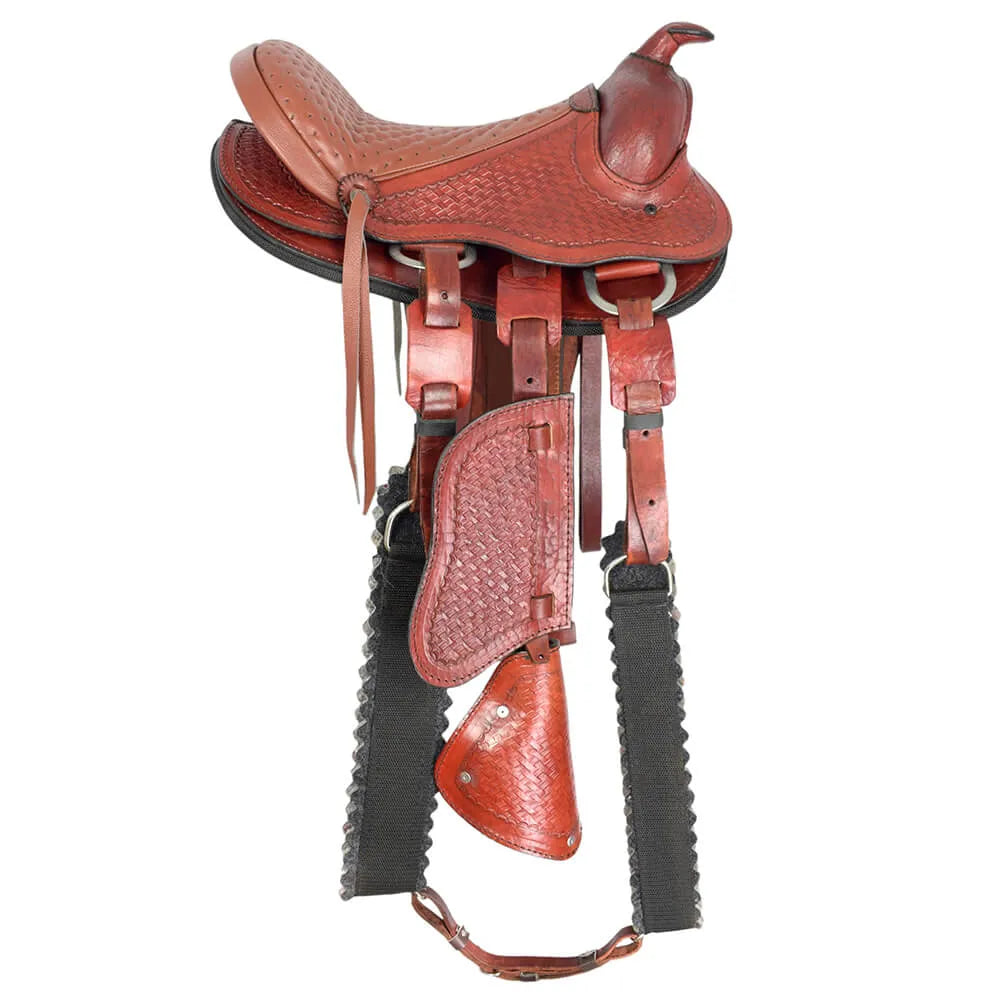 Children's Western Saddle - Havana