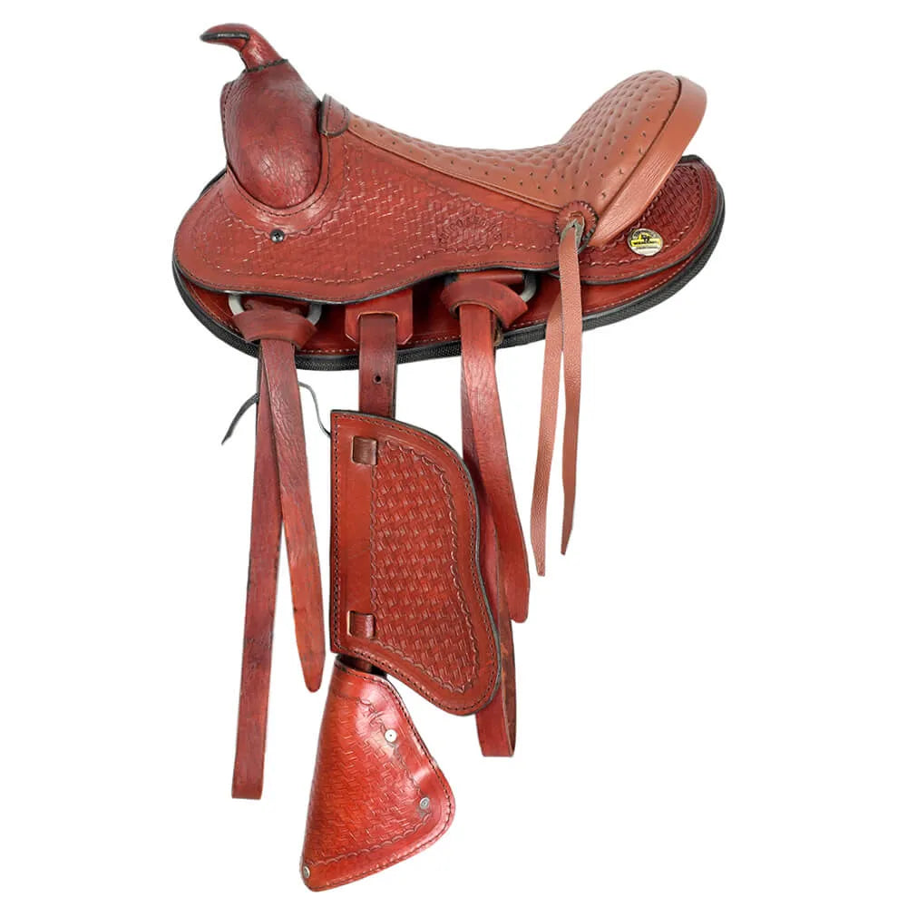 Children's Western Saddle - Havana