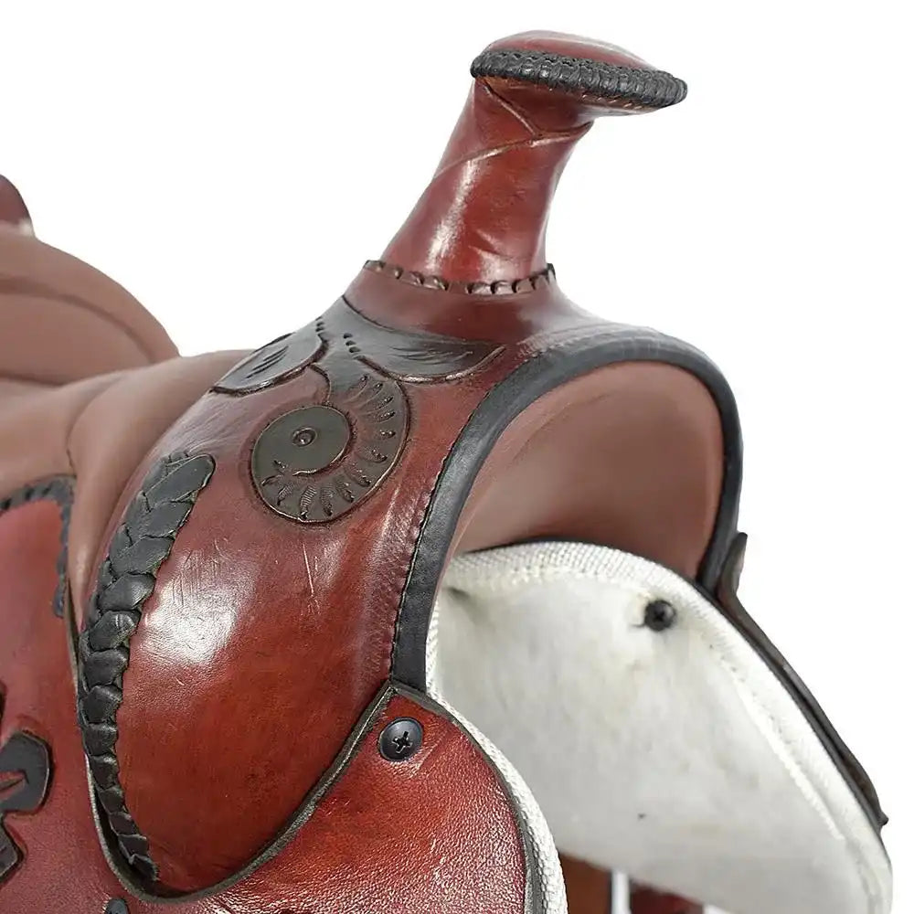 Trail Riding Western Saddle Performance 16" Havana