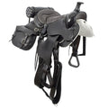 Trail Riding Western Saddle Performance 16" Dark Brown