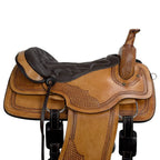 Roping & Trail Riding Western Saddle Premium 17" Natural