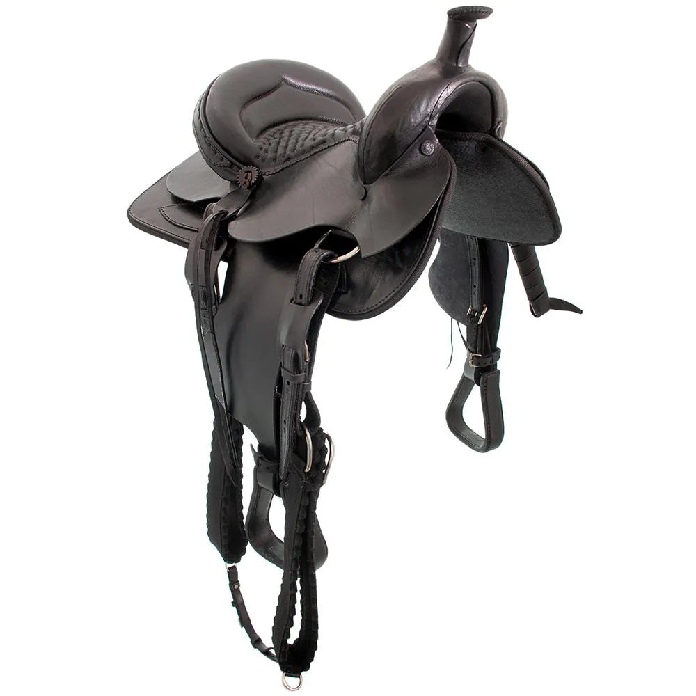 Western Special Rider Saddle - Black