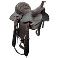 Trail Riding Western Saddle Special Rider 15" - color Brown