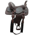 Trail Riding Western Saddle Special Rider 15" - color Brown