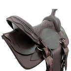 Trail Riding Western Saddle Special Rider 15" - color Brown