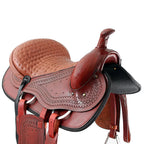 Trail Riding Western Saddle Traditional 15" Havana
