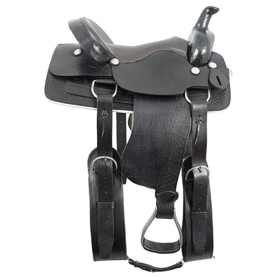 Professional Western Roping Saddle - Brown (AS1286)