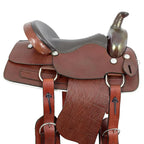 Professional Western Roping Saddle - Havana