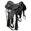 Trail Riding Australian Saddle 16" - color Black