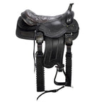 Roping & Trail Riding Western Saddle 17"  - color Brown