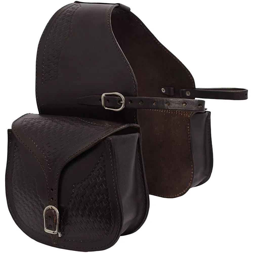 Universal Leather Saddlebag - Brown