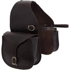 Universal Leather Saddlebag - Brown