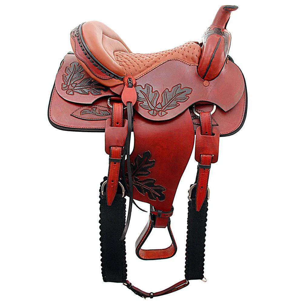Western Special Rider Saddle - Havana
