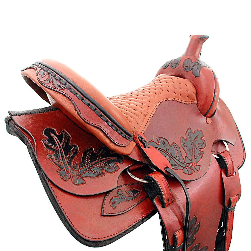 Western Special Rider Saddle - Havana