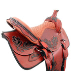 Western Special Rider Saddle - Havana