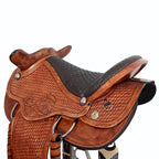 Ranch Head Carved Saddle - Havana