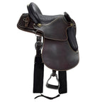 Ranch Head Saddle - Black/Brown Color