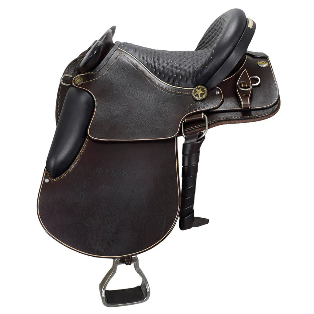 Ranch Head Saddle - Black/Brown Color
