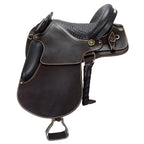Ranch Head Saddle - Black/Brown Color