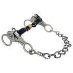 Mangalarga Bit with Salivary Relief - Stainless Steel