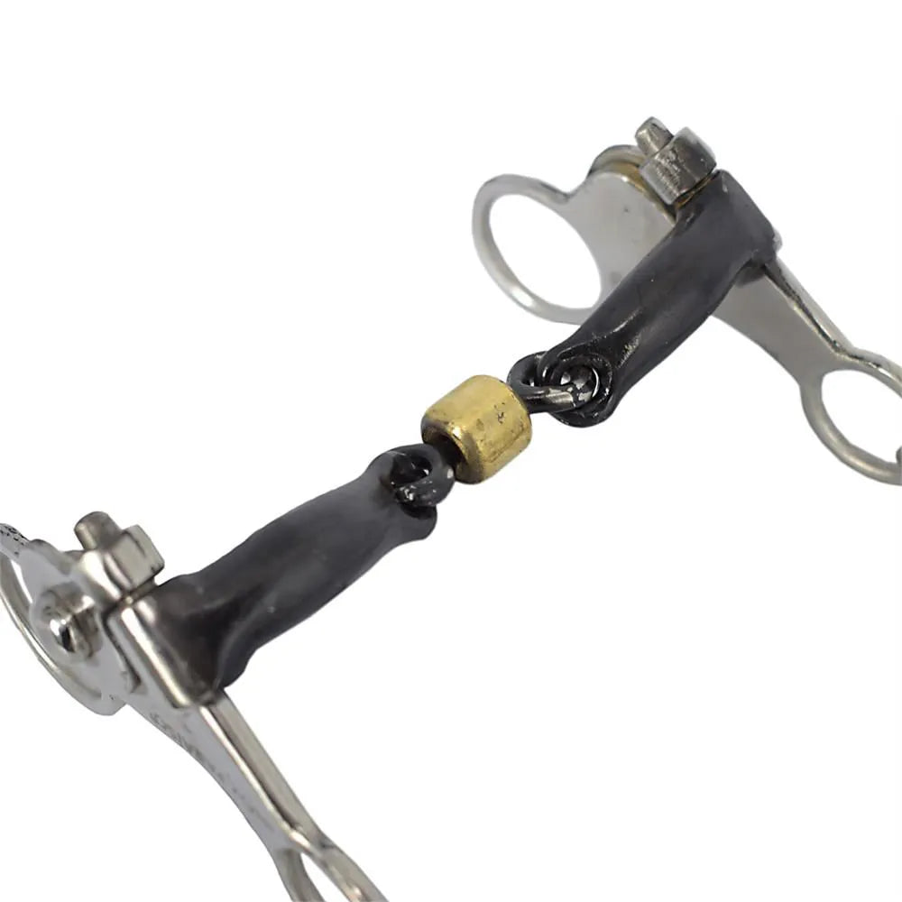 Mangalarga Bit with Salivary Relief - Stainless Steel