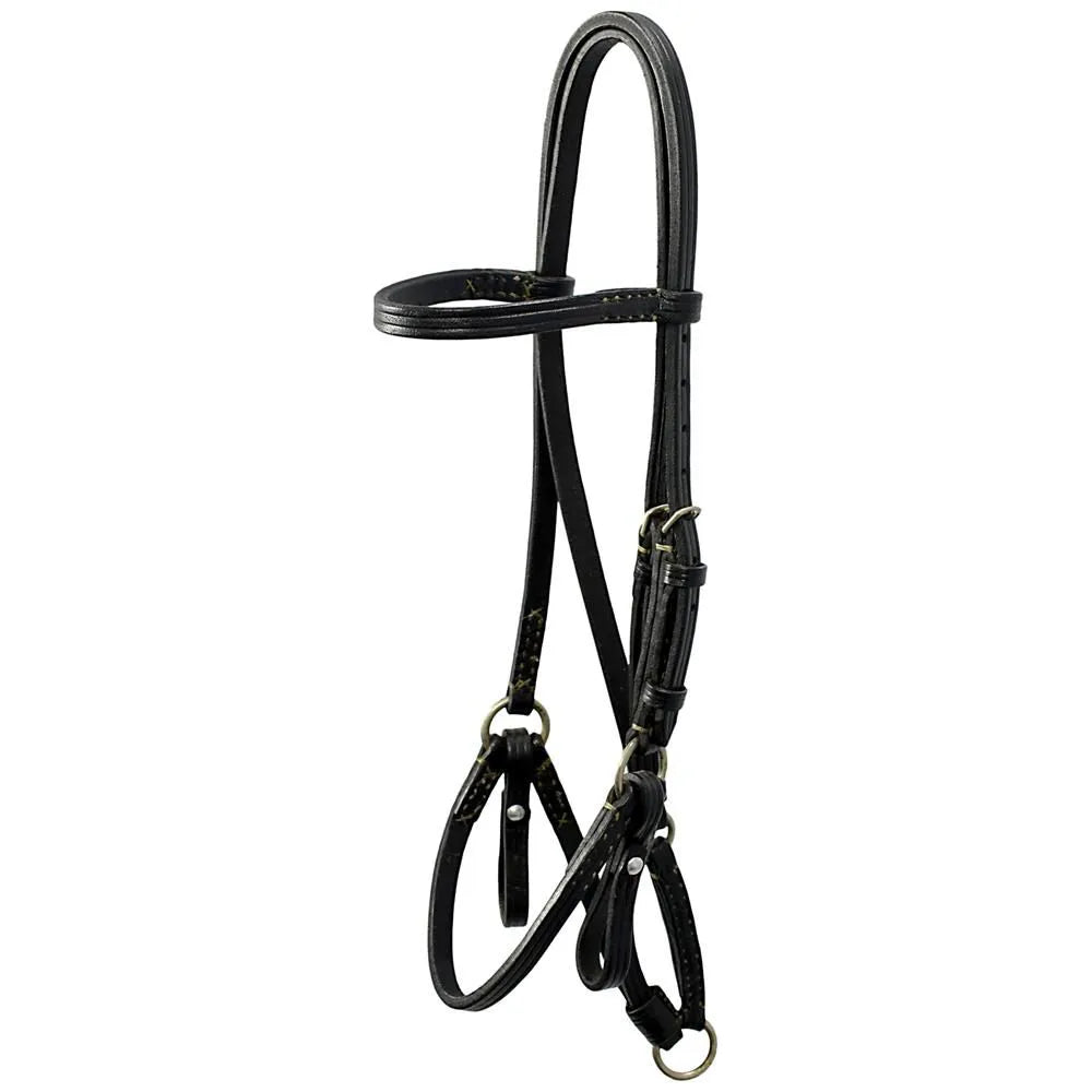 Headstall Halter - Black