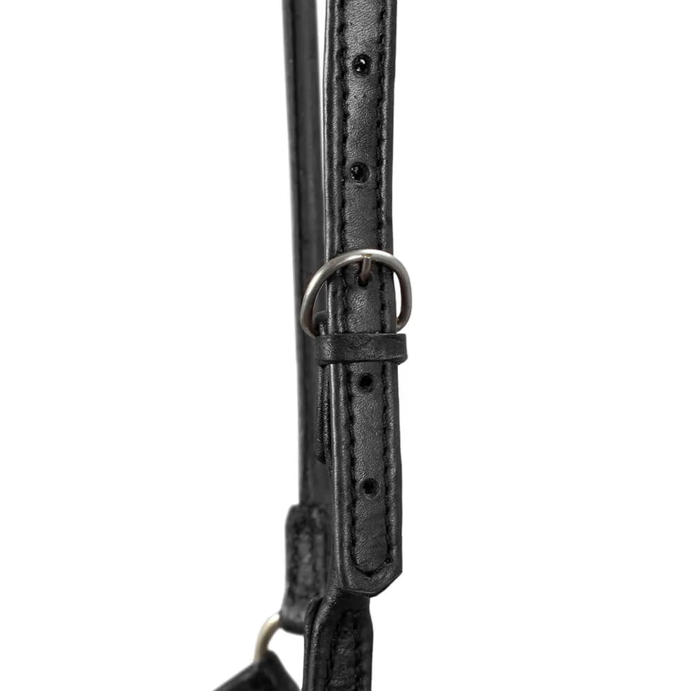 Round Presentation Halter - Black