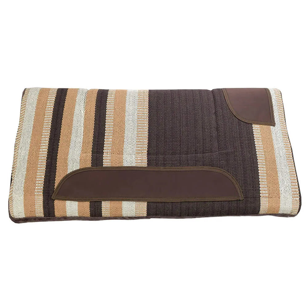 Professional Indian Saddle Pad - Brown/Beige