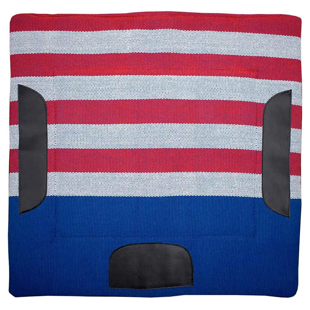 Professional Indian Saddle Pad - Blue